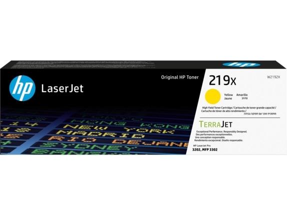 TONER ORIGINAL HP 219X AMARILLO W2192X