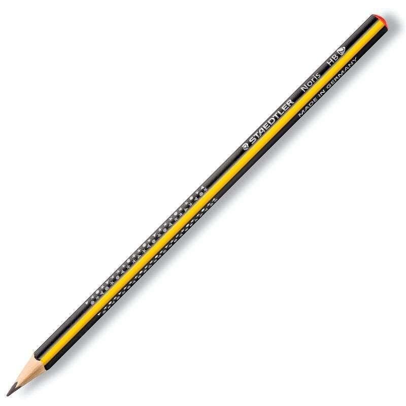 LAPIZ GRAFITO TRIANGULAR STAEDTLER NORIS HB 183 TRIPLUS SLIM
