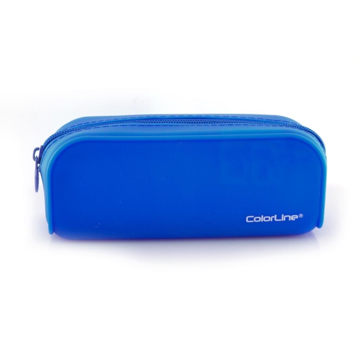 PORTATODO OFFICEBOX SILICONA CUADRADO COLORLINE AZUL OSCURO