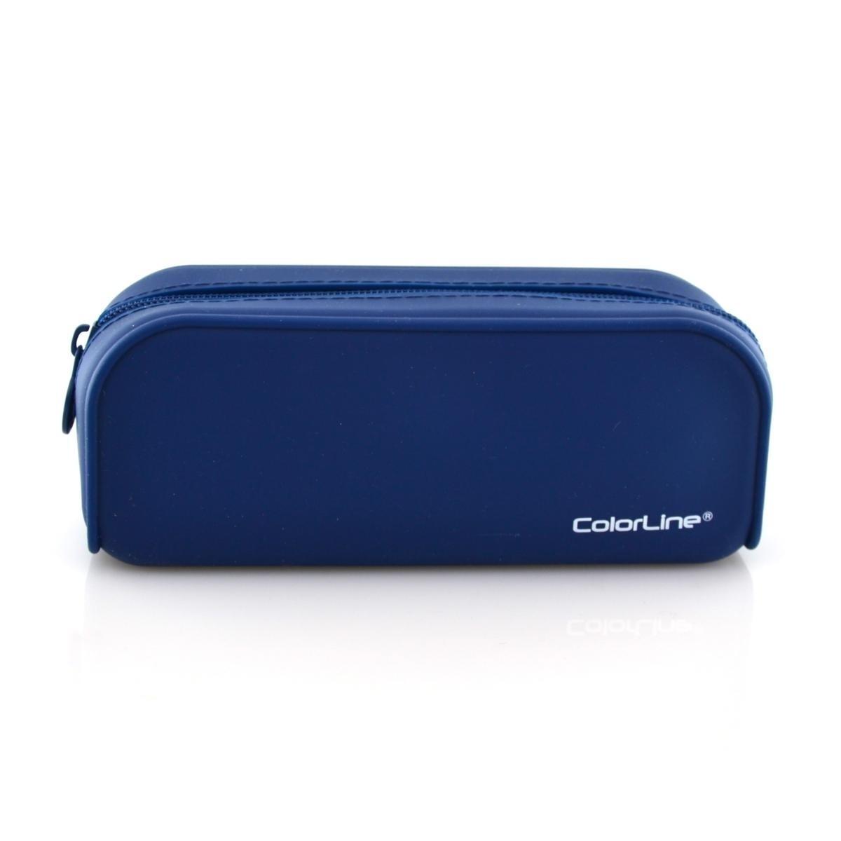 PORTATODO OFFICEBOX SILICONA CUADRADO COLORLINE AZUL MARINO