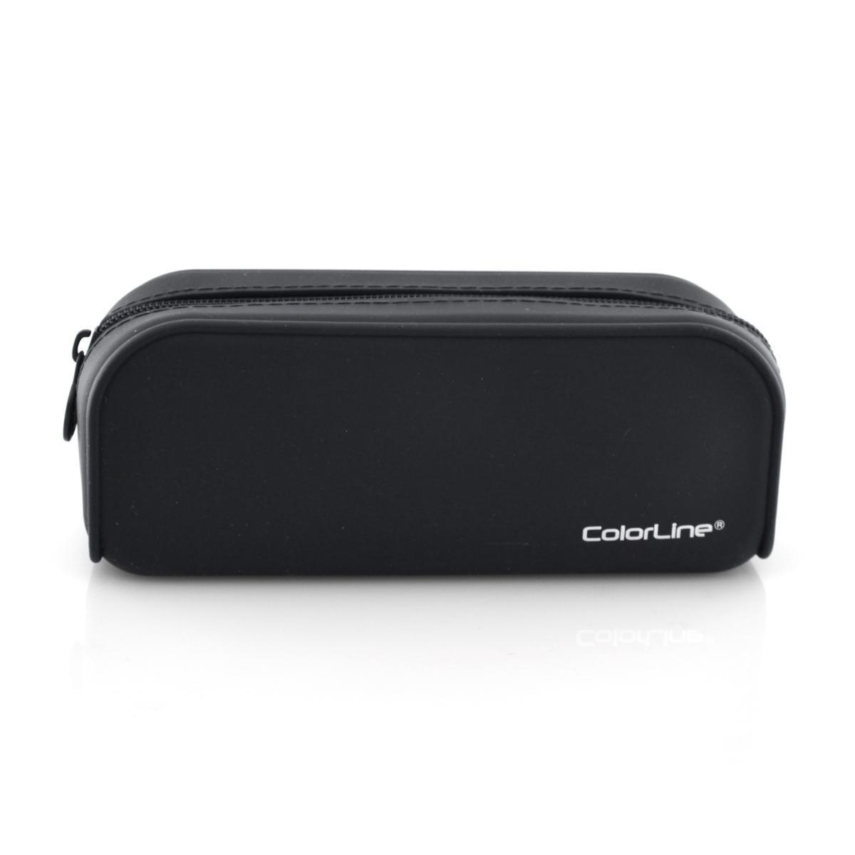 PORTATODO OFFICEBOX SILICONA CUADRADO COLORLINE NEGRO