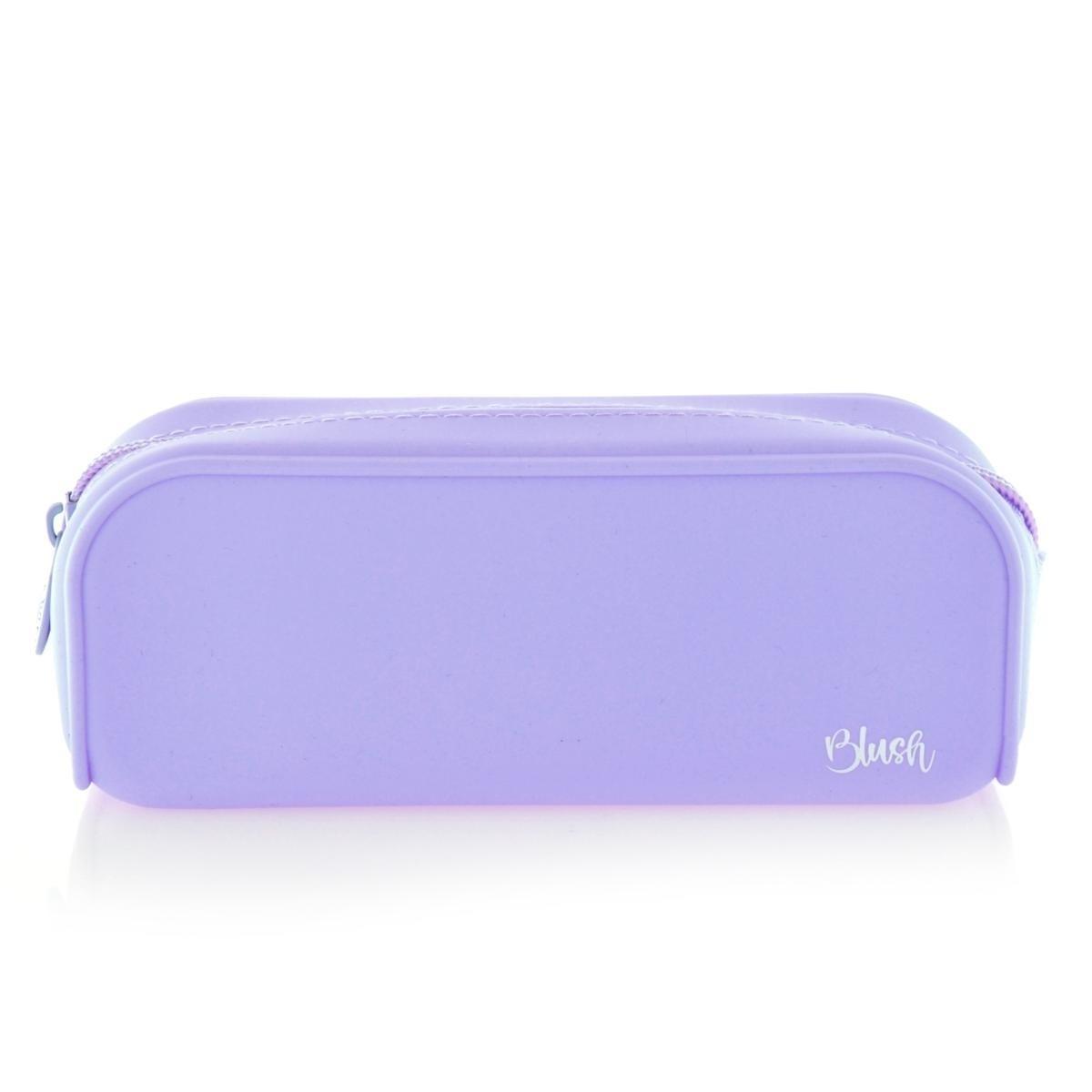 PORTATODO OFFICEBOX SILICONA CUADRADO BLUSH MORADO