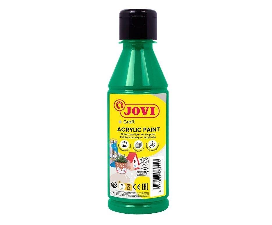 BOTELLA PINTURA ACRILICA JOVI 250 ML VERDE OSCURO