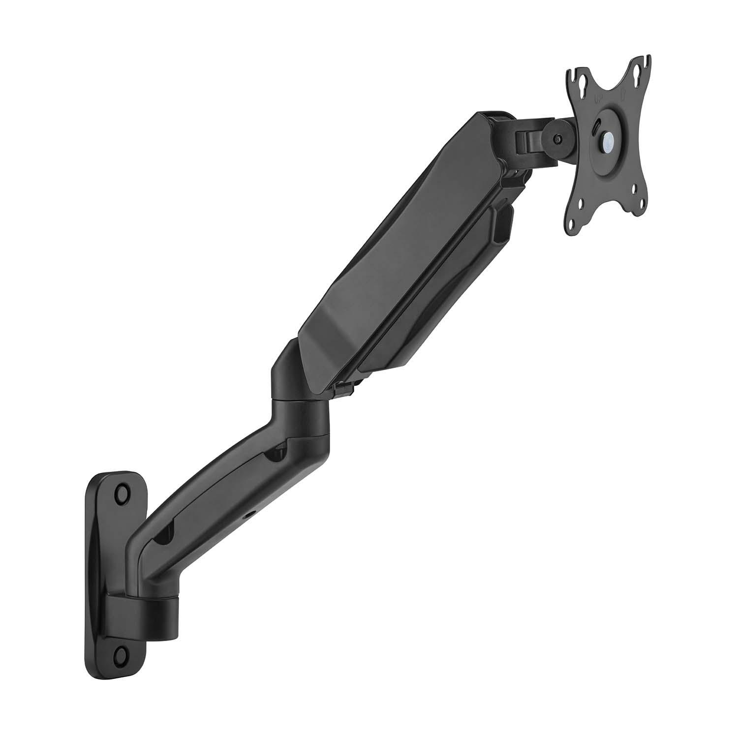 SOPORTE DE PARED AISENS PRO CONTRAPESO GIRATORIO E INCLINABLE PARA MONITOR/TV 9KG (3 PIVOTES, 1 BRAZO) DE 17-32 NEGRO