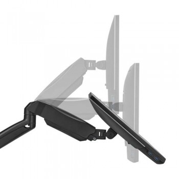 SOPORTE DE PARED AISENS PRO CONTRAPESO GIRATORIO E INCLINABLE PARA MONITOR/TV 9KG (3 PIVOTES, 1 BRAZO) DE 17-32 NEGRO