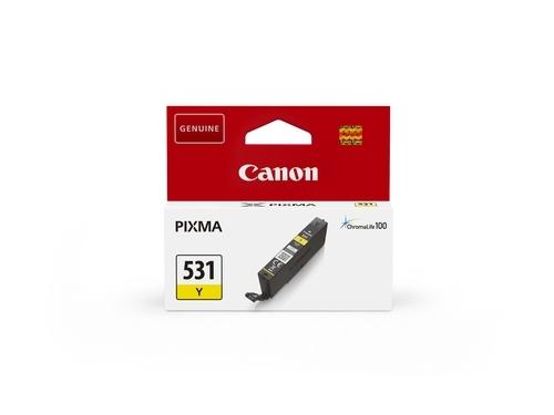 CARTUCHO CANON  CLI 531 Y COLOR AMARILLO 6121C001