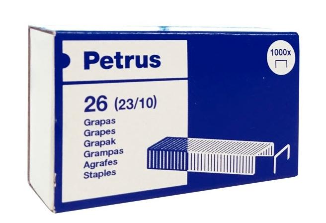 CAJA 1.000 GRAPAS Nº 26 PETRUS (23/10)