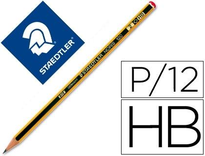 LAPIZ GRAFITO STAEDTLER 120 NORIS Nº 2 DUREZA HB