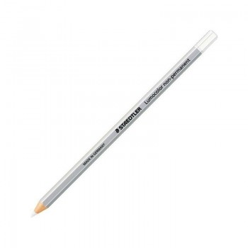 LAPIZ GRASO STAEDTLER LUMOCOLOR OMNICHROM 108 BLANCO