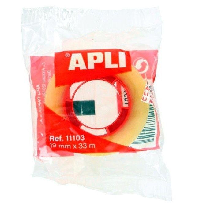 ROLLO CINTA ADHESIVA 19X33 APLI