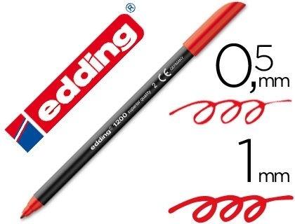 ROTULADOR EDDING 1200 ROJO Nº 2