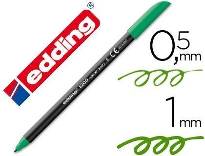 ROTULADOR EDDING 1200 VERDE Nº 4