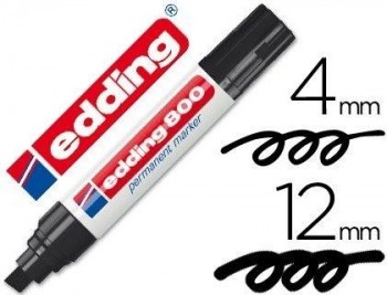 ROTULADOR EDDING 800 NEGRO