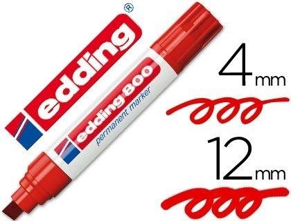 ROTULADOR EDDING 800 ROJO