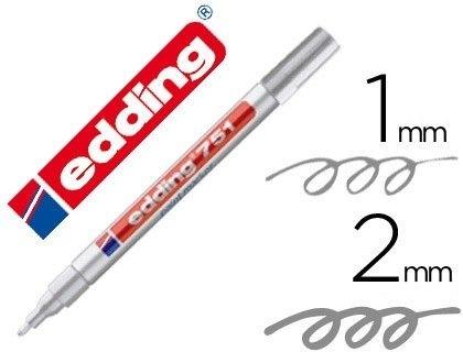 ROTULADOR EDDING 751 BLANCO