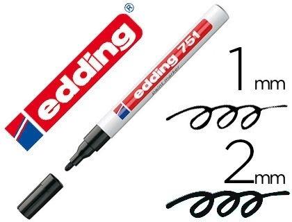 ROTULADOR EDDING 751 NEGRO