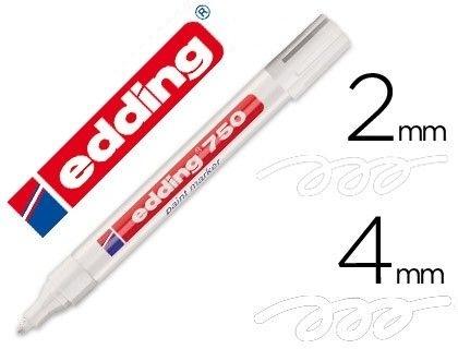 ROTULADOR EDDING 750 BLANCO