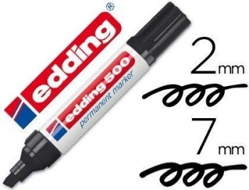 ROTULADOR EDDING 500 NEGRO