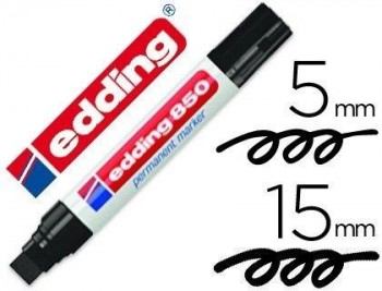 ROTULADOR EDDING 850 NEGRO