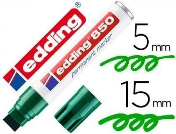 ROTULADOR EDDING 850 VERDE