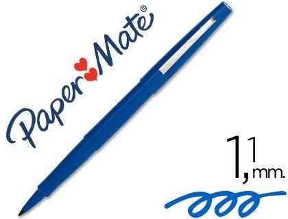 ROTULADOR PAPERMATE PUNTA NYLON 3103-1 AZUL