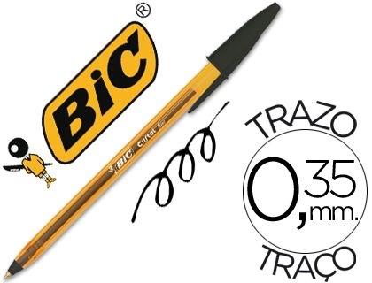 BOLIGRAFO BIC CRISTAL PUNTA FINA NEGRO