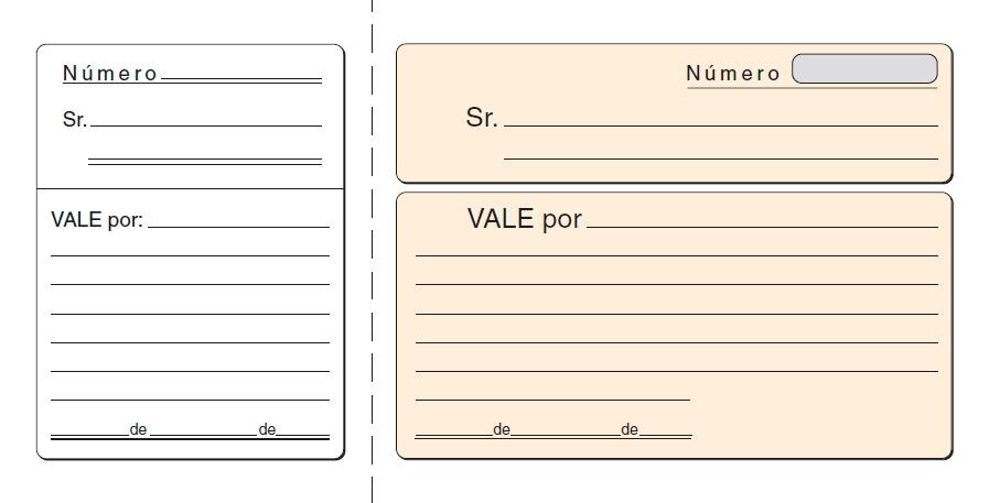 TALONARIO LOAN VALES T-14 1/3 FOLIO SENCILLO