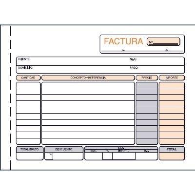 TALONARIO LOAN FACTURAS T-64 1/4 APAISADO DUPLICADO