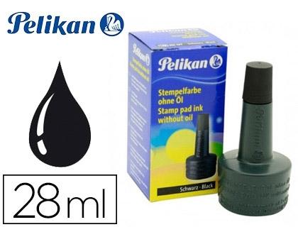 TUBO TINTA SELLOS TAMPON PELIKAN NEGRO 28 ML
