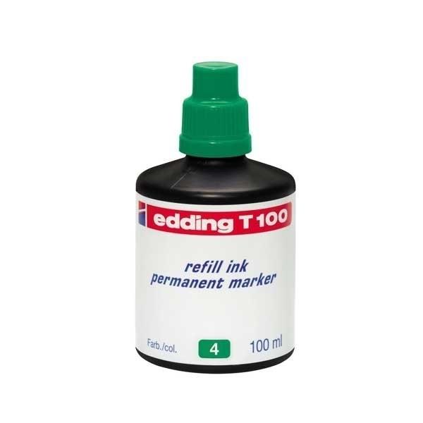 FRASCO TINTA EDDING T-100 VERDE