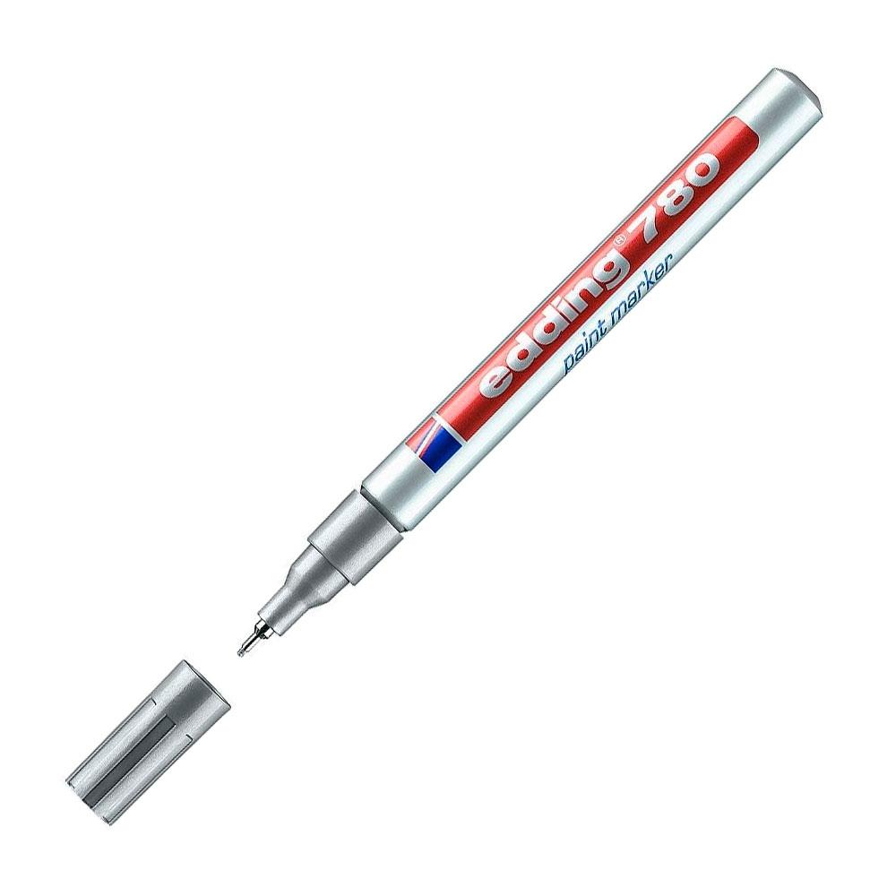ROTULADOR EDDING 780 PLATA