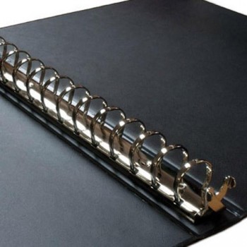 CARPETA PVC FOLIO 16 ANILLAS ESCOLARES COLOR NEGRO GRAFOPLAS