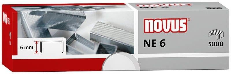 CAJA 5.000 GRAPAS NOVUS NE 6 ST