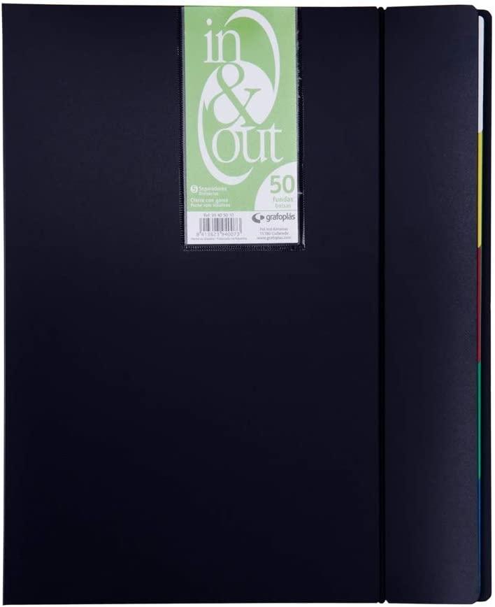 CARPETA IN&OUT 50 FUNDAS EXTRAIBLES GRAFOPLAS