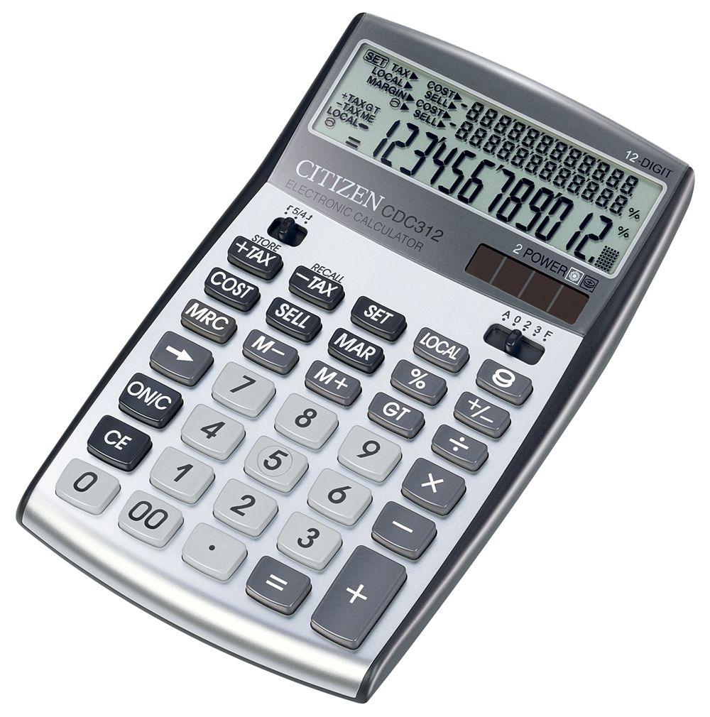 CALCULADORA CITIZEN CDC-312