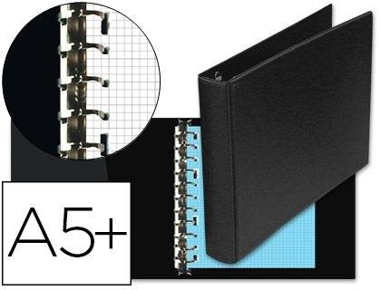 CARPETA MULTIFIN ALFA 3003-M 8 ANILLAS 25 MM PLASTICO CUARTO - 4012368 COD 4692