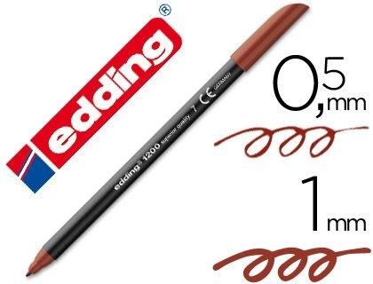 ROTULADOR EDDING 1200 MARRON Nº 7