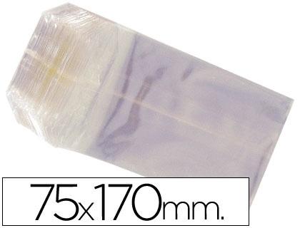 BOLSAS CELOFAN 75X170 MM -PAQUETE 100 COD 28099