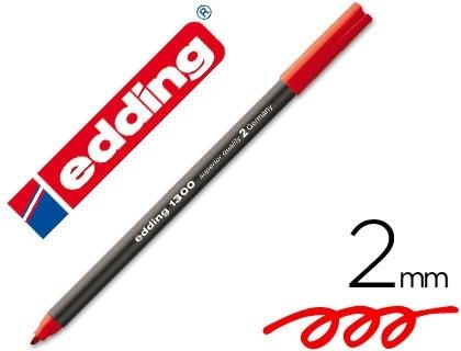 ROTULADOR EDDING 1300 ROJO