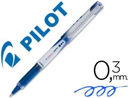 ROTULADOR PILOT V-BALL GRIP AZUL 0.5