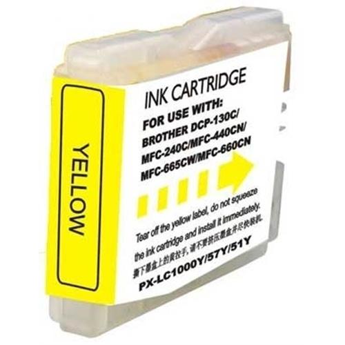 CARTUCHO COMPATIBLE BROTHER LC-1000 Y / LC-970 Y