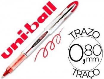 ROTULADOR UNI-BALL ROLLER UB-200 VISION ROJO 0,8 MM -UNIDAD COD. 31472
