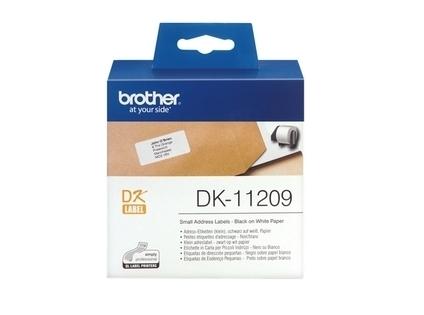 ROLLO 800 ETIQUETAS BROTHER DK11209 29MM X 62MM