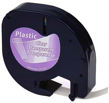 CINTA DYMO TAG TRANSPARENTE 12MM X 4M S0721530